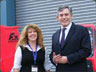 Carla and Prime Minister Gordon Brown